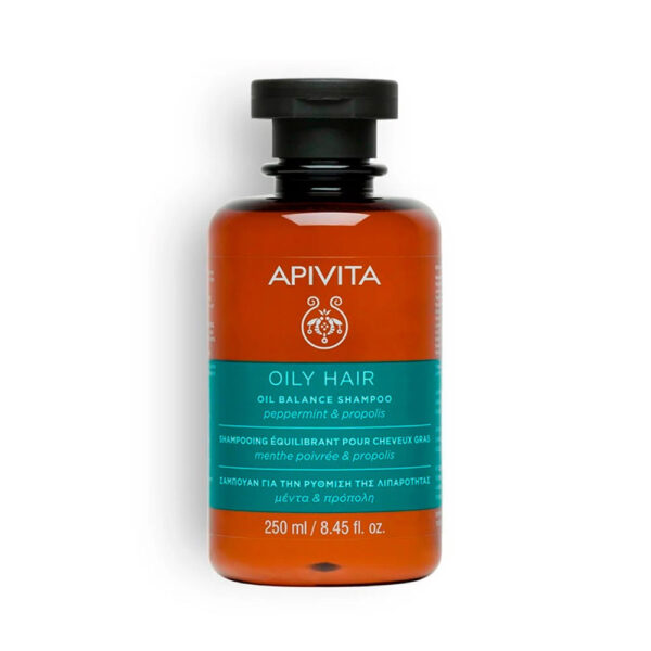 Apivita Oily hair - Champú equilibrante para cabello graso 250ml