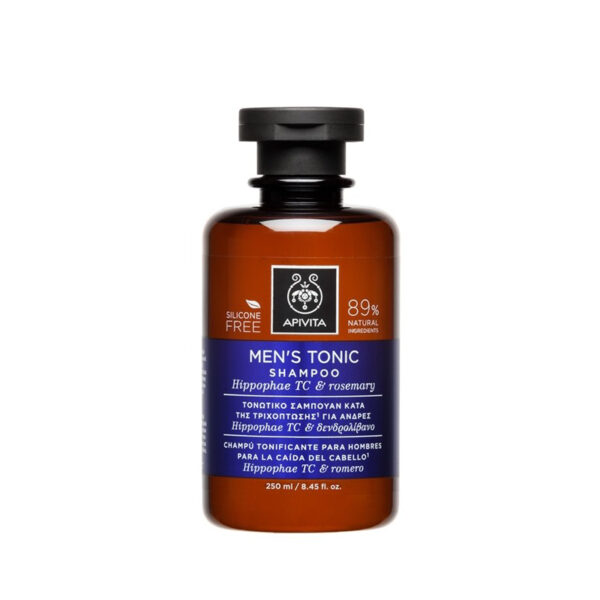 Apivita Tonic- Champú Tonificante Para Hombres Para La Caída Del Cabello 250ml