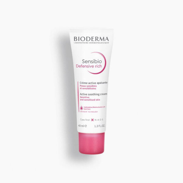 Bioderma Sensibio Defensive Rica · Hidratante/calmante (piel seca/muy seca)