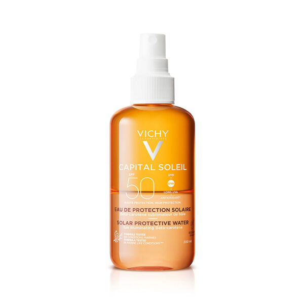 Vichy Capital soleil agua de protección solar spf50 200mL